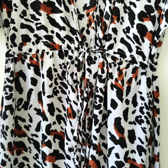 Animal Print Swimsuit Cover-up/Cardigan - Picture 5 of 7